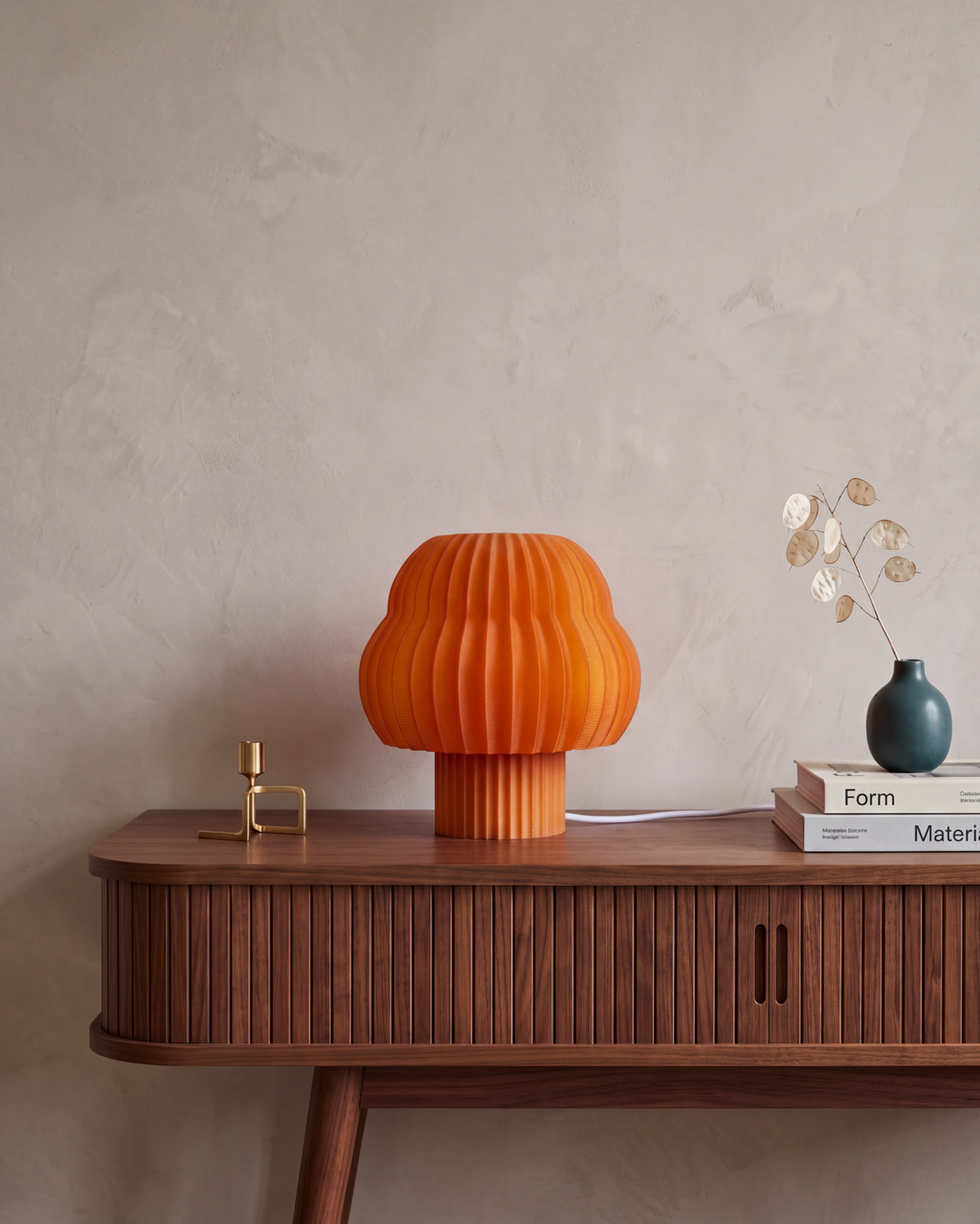 Mushfinn Lamp Caramel - Picco