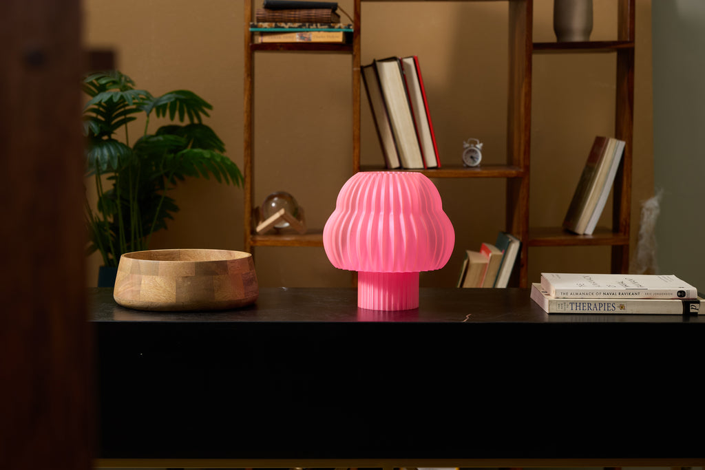 Mushfinn Lamp Pink - Picco