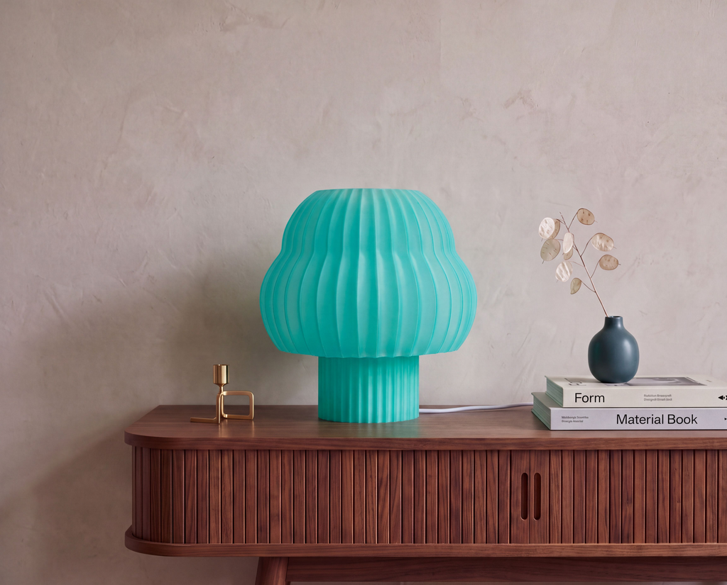Mushfinn Lamp Aqua - Picco