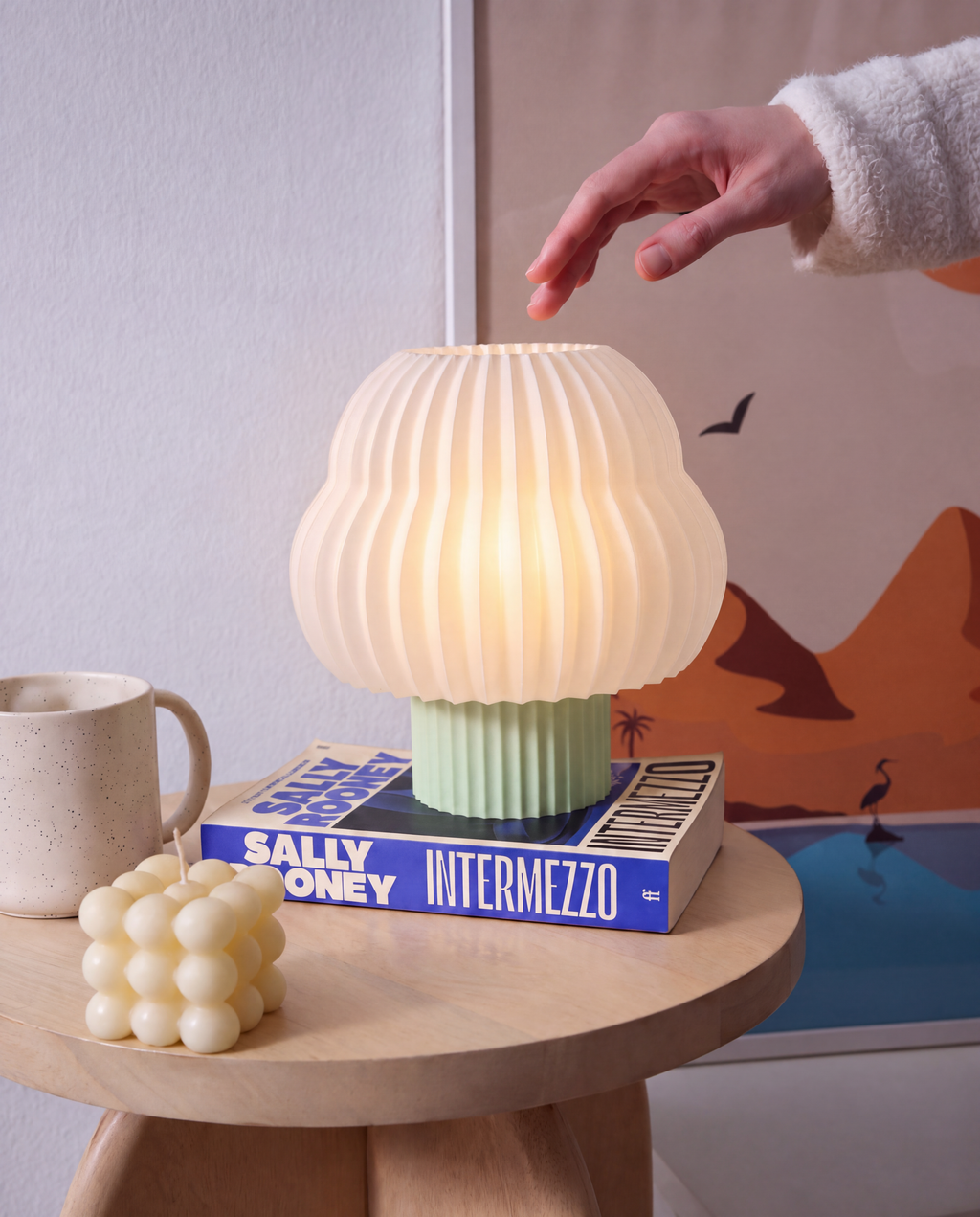 Mushfinn Lamp Mint - Picco