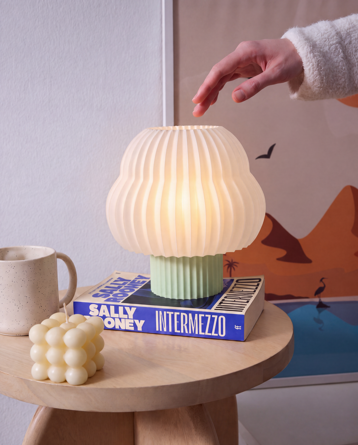 Mushfinn Lamp Mint - Picco