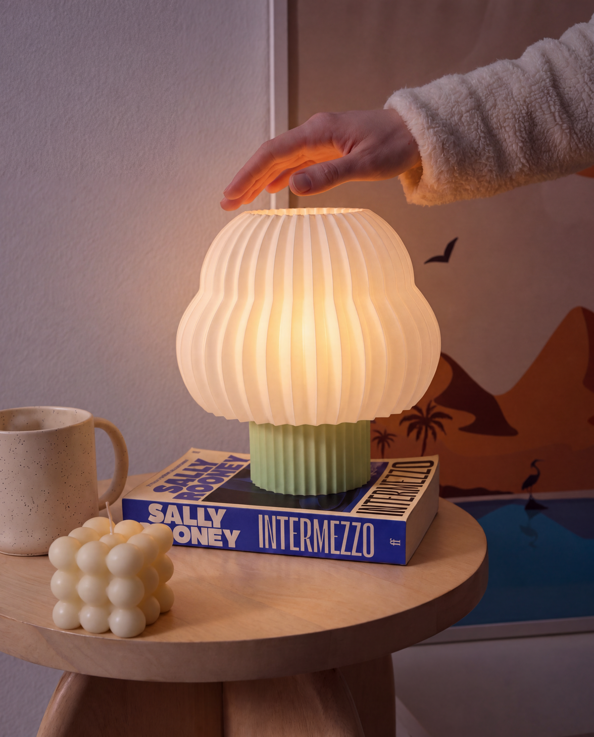 Mushfinn Lamp Mint - Picco