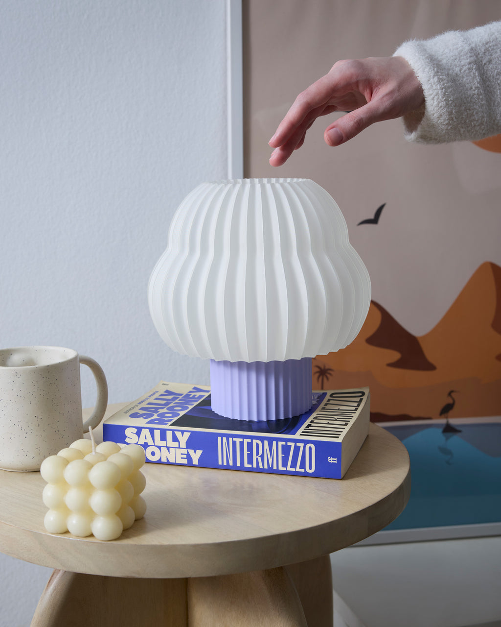 Mushfinn Lamp Lavender - Picco