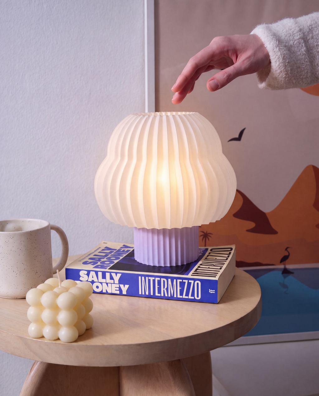 Mushfinn Lamp Lavender - Picco